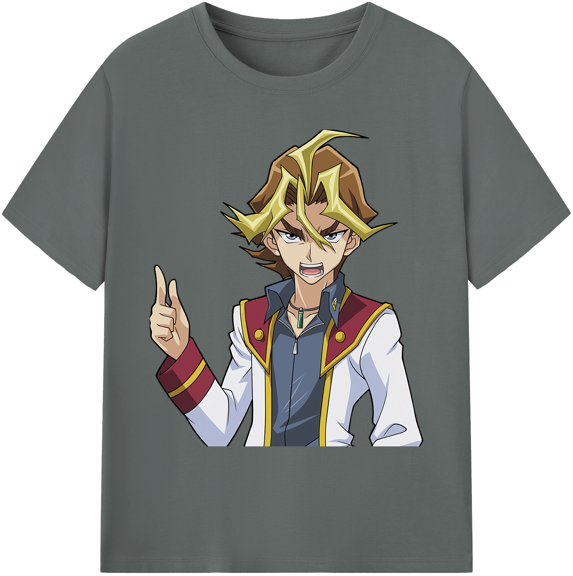 （画像用） 遊☆戯☆王 Yu-Gi-Oh! 綿100％ メンズ半袖Tシャツ｜肌触りやわらか＆通気性